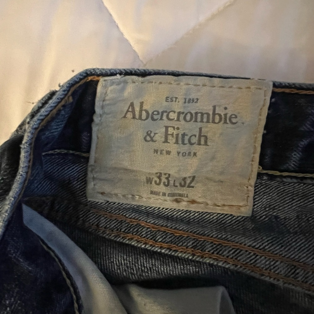 Abercrombie & Fitch Dark Denim Jeans